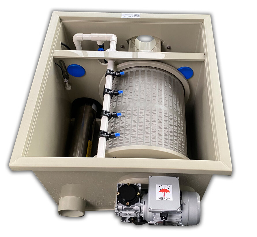MPF Drum 30 met inbouwspoelpomp