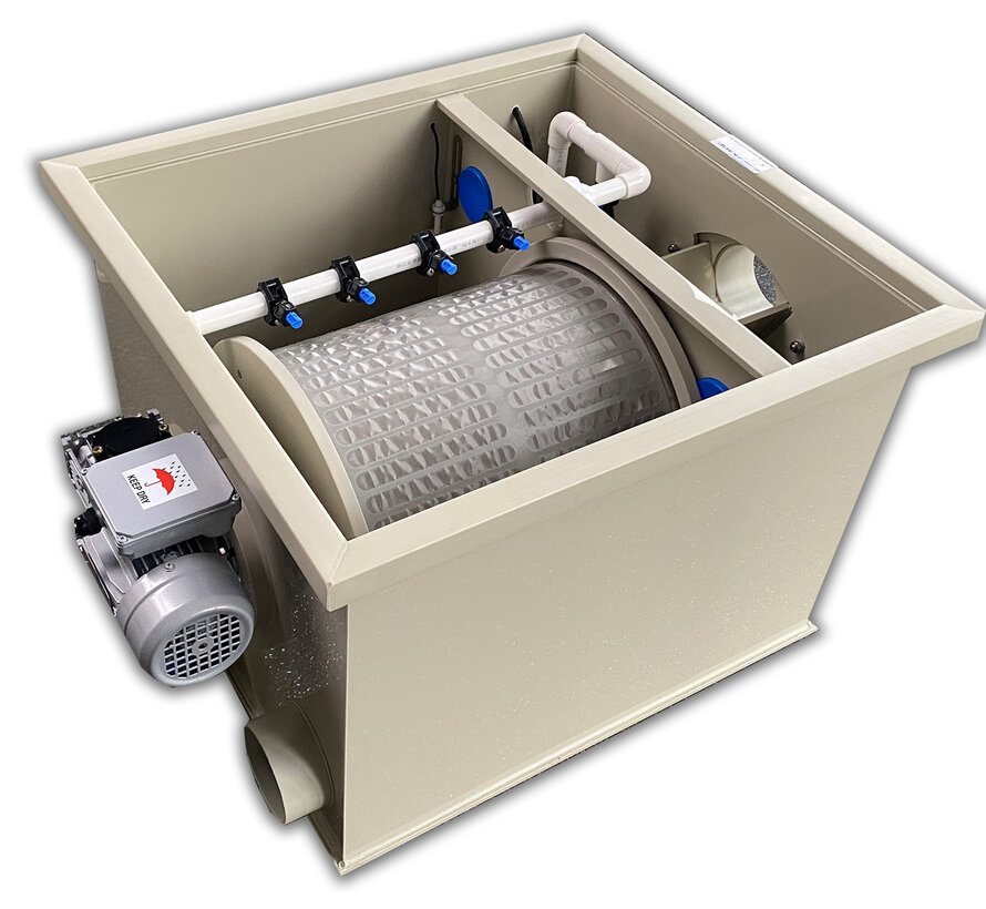 MPF Drum 30 met inbouwspoelpomp