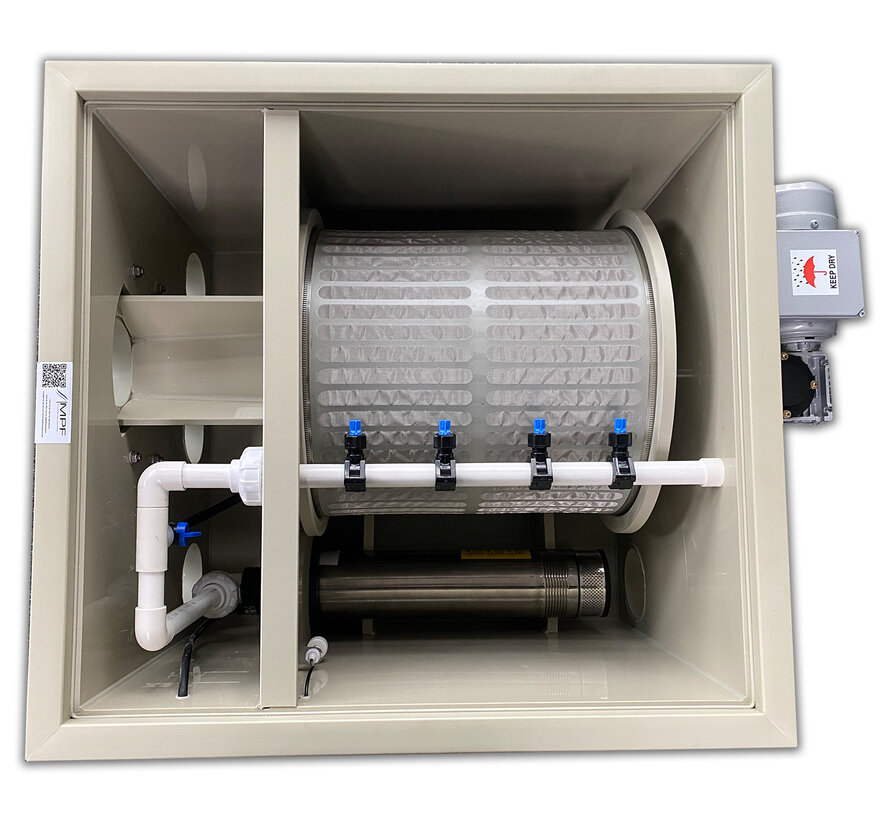 MPF Drum 30 met inbouwspoelpomp