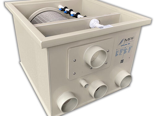 MPF (Makoi Pond Filtration) MPF Drum 30 mit eingebauter Spülpumpe