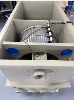 MPF (Makoi Pond Filtration) VERKOCHT 2E HANDS Biodrum 100 Trommelfilter met Bewegend Bed