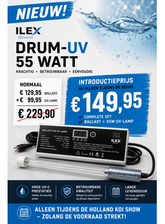 Ilex Filtration iLEX Taucher-UV-Lampe 55 Watt + Vorschaltgerät Komplettset!