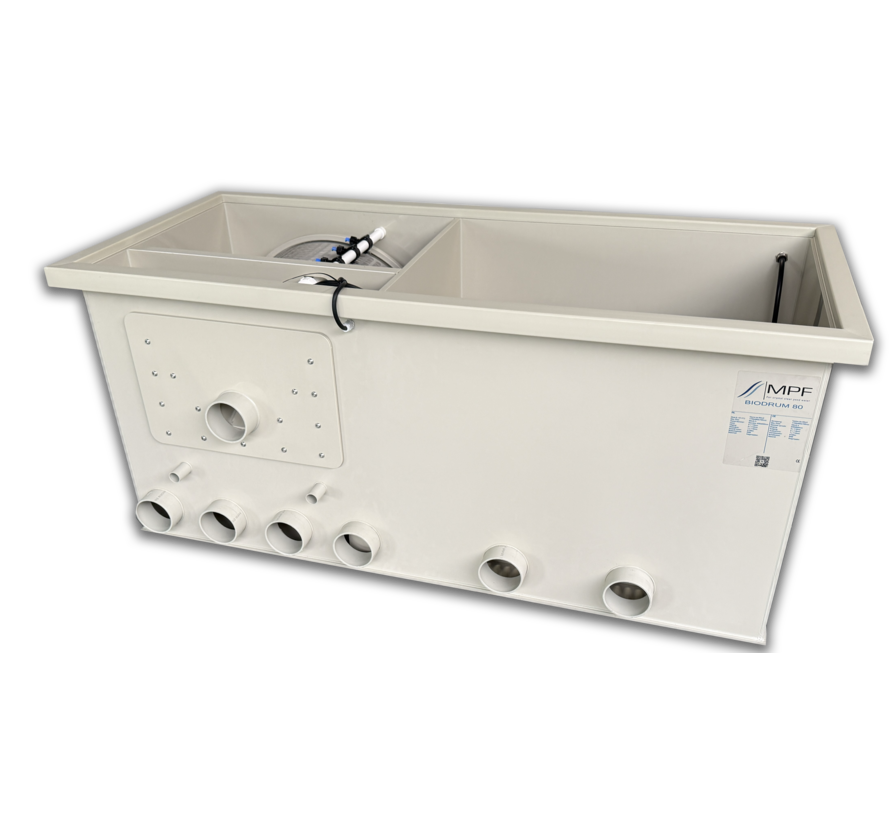 Makoi PondFiltration Biodrum 80 incl. interne spoelpomp