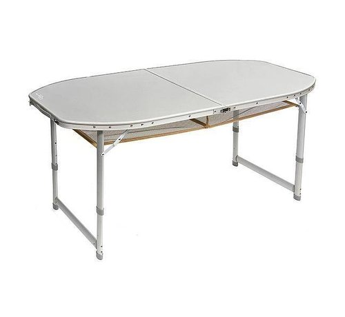 Bo-Camp Bo-Camp - Tafel - Ovaal - Koffermodel - 150x80 cm