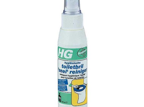HG - Toiletbril snelreiniger - Spuitflacon - 100 ml
