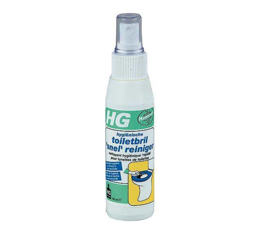HG - Toiletbril snelreiniger - Spuitflacon - 100 ml