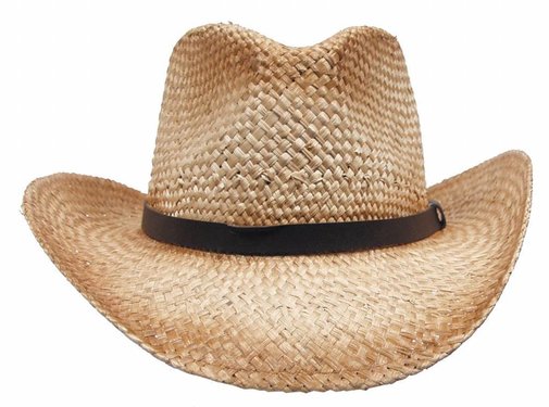 Fox Outdoor Chapeau de Paille, marron, avec ruban, taille unique