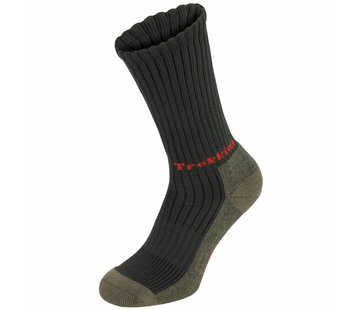 Fox Outdoor Trekkingsocken, "Lusen", oliv, Frotteesohle