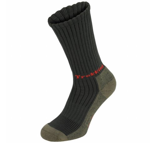 Fox Outdoor Trekkingsocken, "Lusen", oliv, Frotteesohle