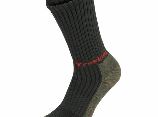 Fox Outdoor Trekkingsocken, "Lusen", oliv, Frotteesohle