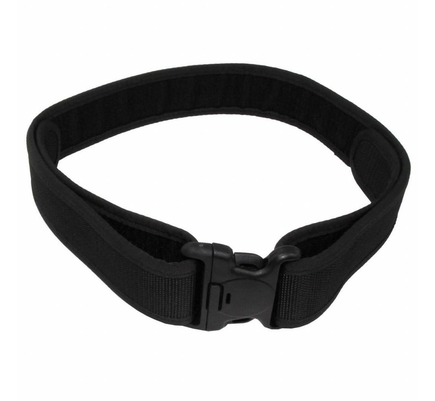 MFH - Nylon riem "Veiligheid"  -  Zwarte  -  ca. 5  -  5 cm