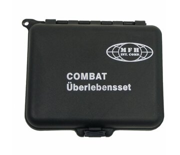 MFH MFH - combat kit de survie - boîte - étanche à la pluie