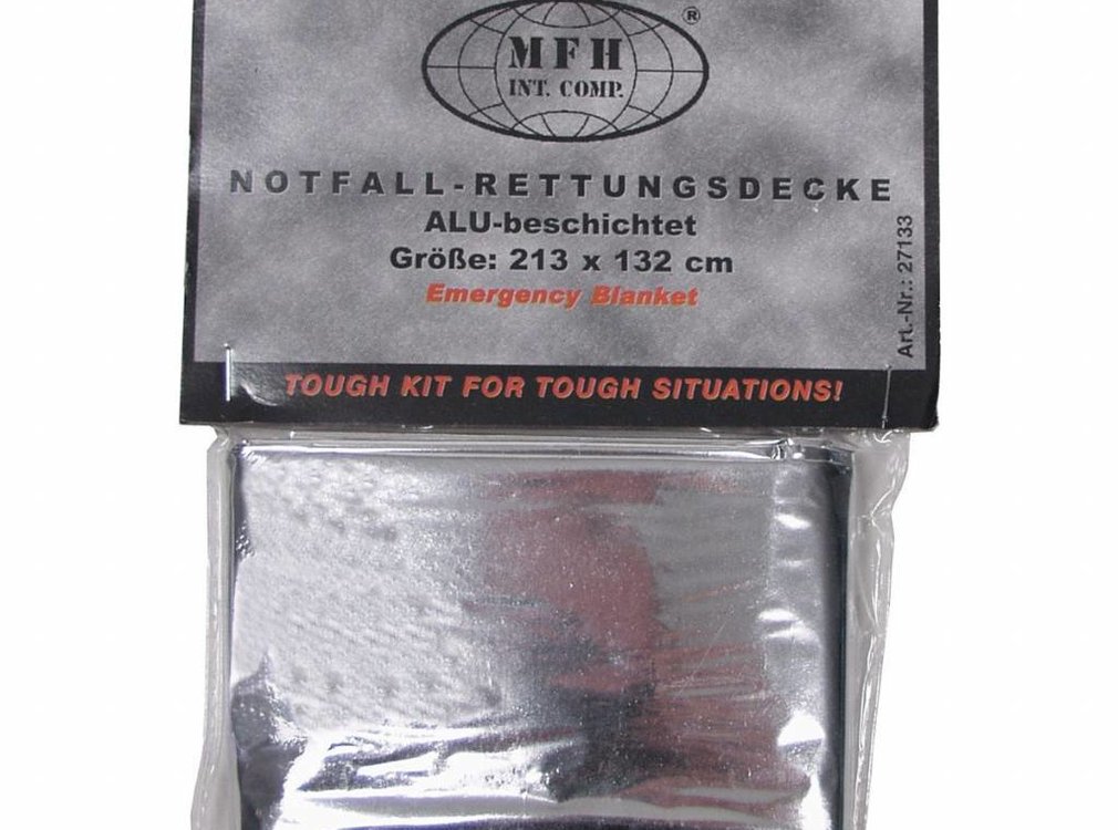 MFH MFH - Nooddeken  -  aluminium gecoat