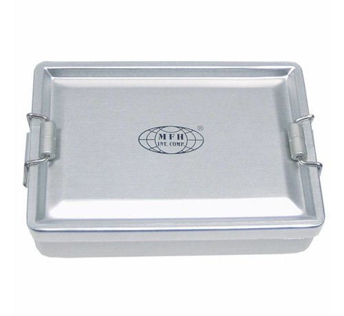 MFH MFH - Opbergbox - Aluminium - Waterdicht - Zilverkleurig