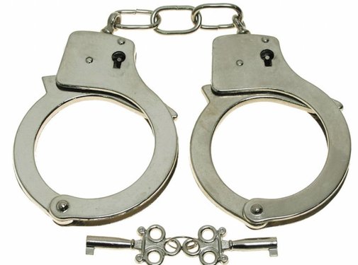 MFH MFH - Menottes - chrome - avec 2 clefs