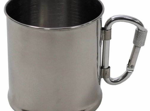 Fox Outdoor Fox Outdoor - tasse -  inox -  mousqueton -  220 ml