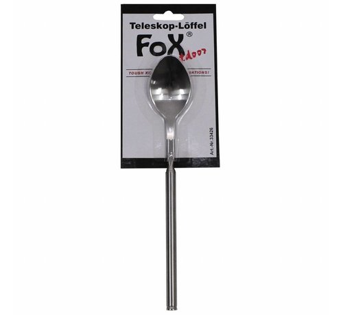 Fox Outdoor  Fox Outdoor - cuillère télescopique -  acier inoxydable