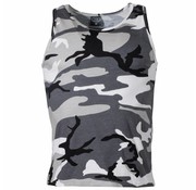 MFH T-shirt camouflage débardeur US avec imprimé camouflage urbain en 100% coton