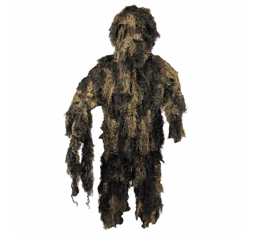 MFH - Costume de camouflage  -  "Ghillie"  -  woodland