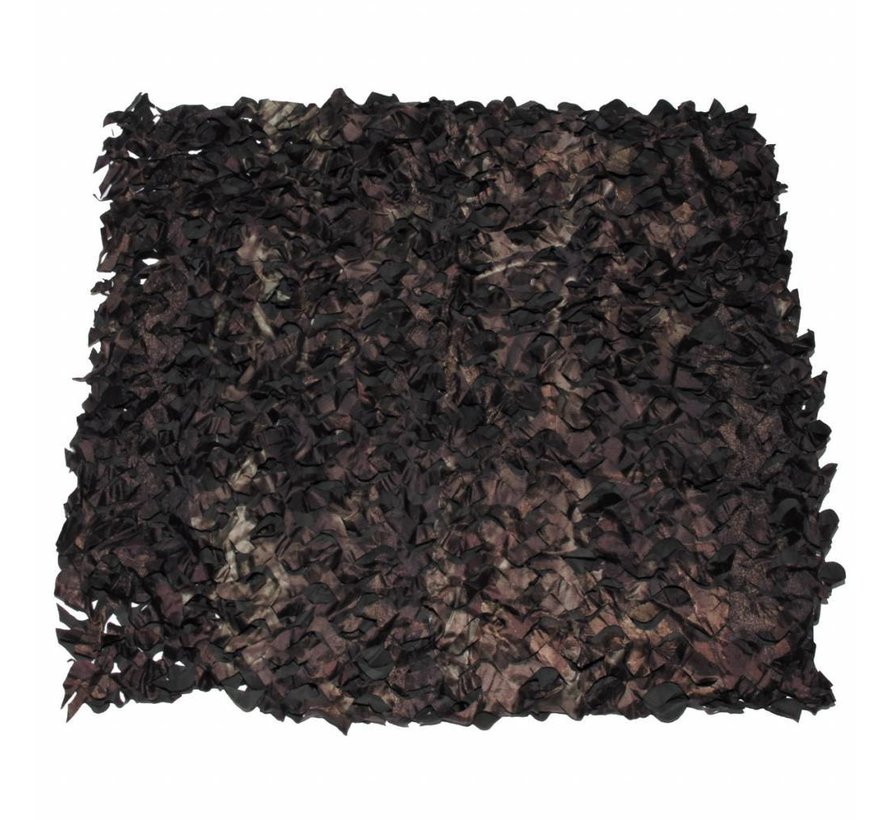 MFH - filet camouflage -  2x3m -  hunter marron -  sac PVC