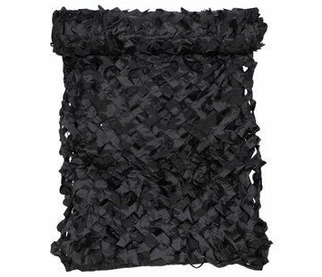 MFH MFH - filet camouflage -  2x3m -  "Basic" -  noir -  avec sac de PVC