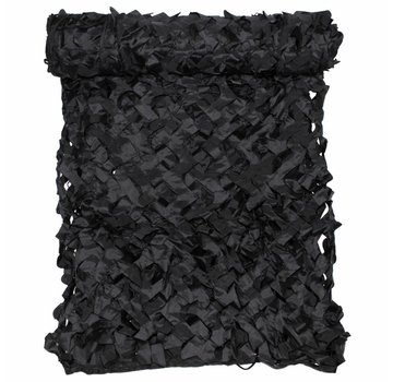MFH MFH - filet camouflage -  2x3m -  "Basic" -  noir -  avec sac de PVC