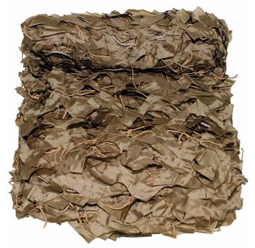 MFH MFH - filet camouflage -  2x3m -  "Basic" -  kaki -  avec sac de PVC