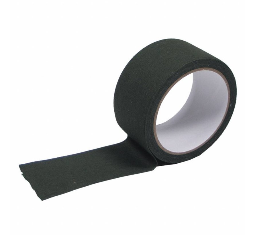 Army Plakband Textiel, 5 cm x 10 m, olijf/legergroen