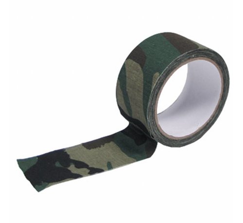 MFH Army Plakband Textiel, 5 cm x 10 m, woodland