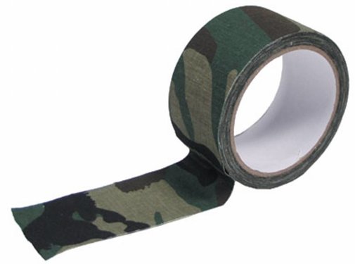 MFH MFH - bande adhesive tissu - 5 cm x 10 m - woodland