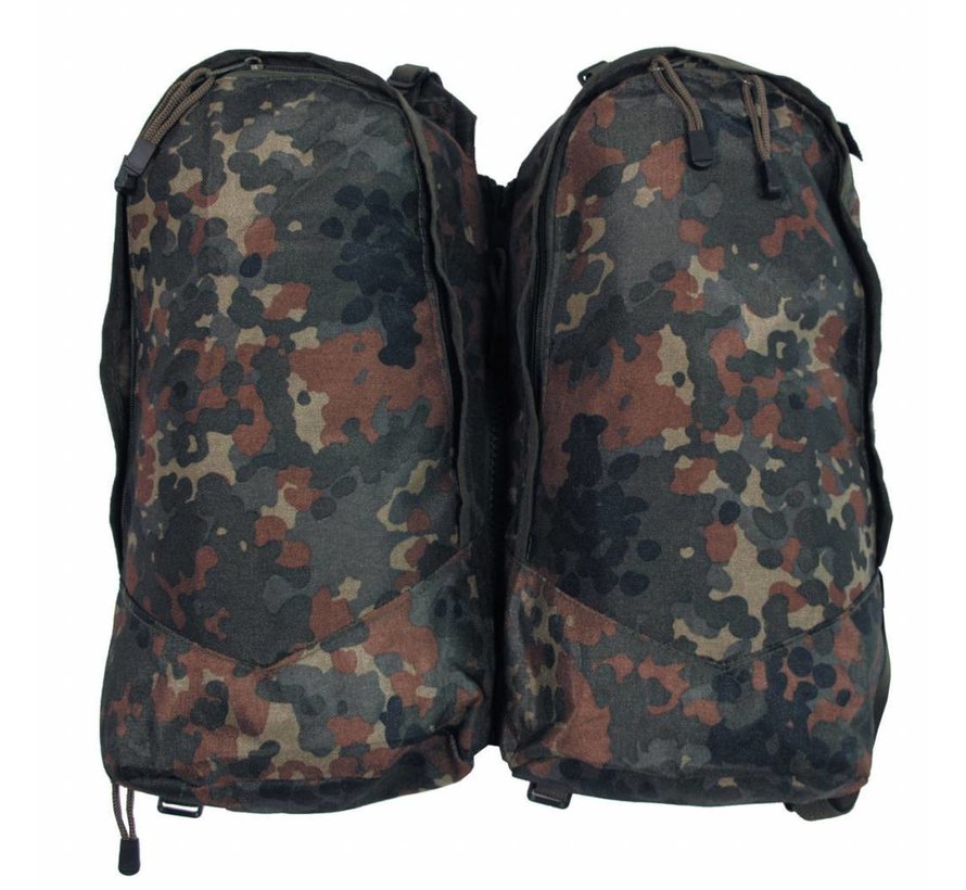 Rugzak 'Alpin110' vlekcamouflage 2 afneembare Seitentaschen