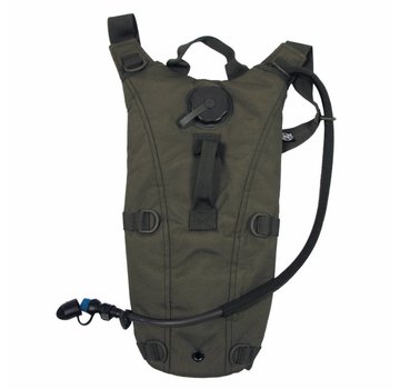 MFH Drinkrugzak "camel back" TPU, EXTREME, 2,5 Liter, olijf/legergroen