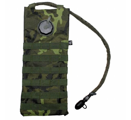 MFH Drinkrugzak "camel back" Molle mod. sys. 2,5 liter, M 95 CZ camouflage