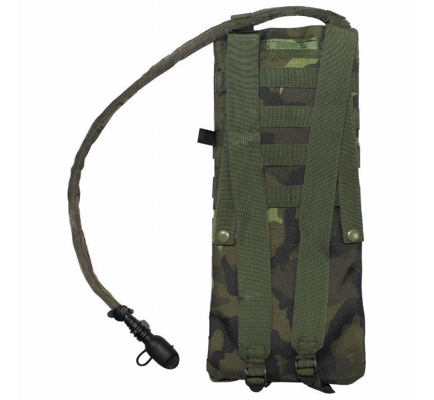 Drinkrugzak "camel back" Molle mod. sys. 2,5 liter, M 95 CZ camouflage