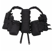 MFH Tactical vest met diverse zakken zwart