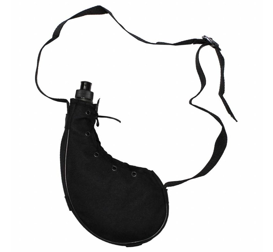 MFH - Gourde - "Bota" - noir - plastique - 750 ml environ