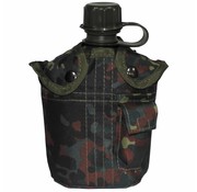 MFH MFH - US Plastikfeldflasche -  1 l -  Hülle -  flecktarn -  BPA-frei