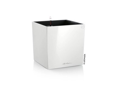 Lechuza Lechuza -  Cube Premium 40 Wit hoogglans ALL-IN-ONE