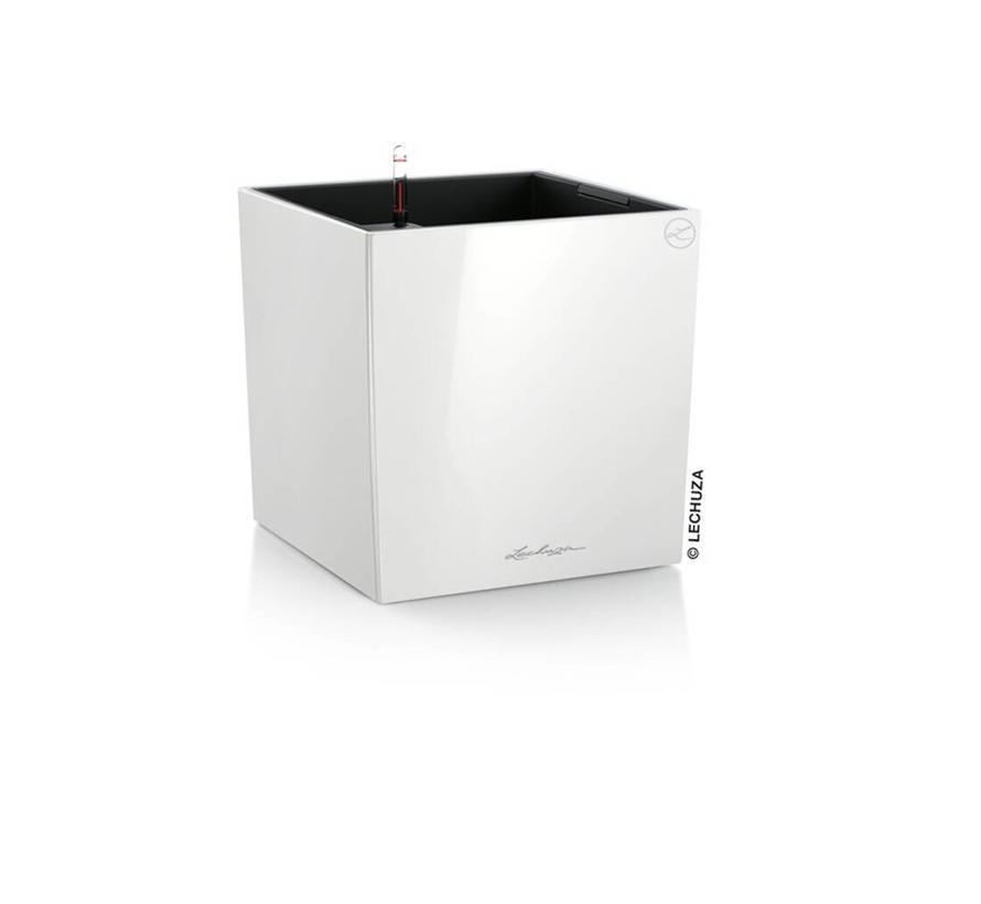 Lechuza -  Cube Premium 40 Wit hoogglans ALL-IN-ONE