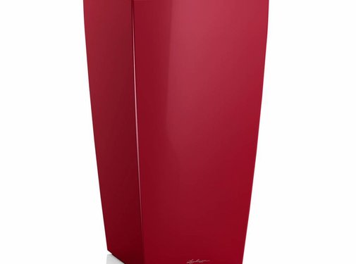 Lechuza Cubico Premium 22 Scharlakenrood hoogglans ALL-IN-ONE