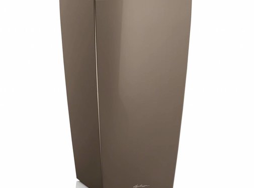Lechuza Cubico Premium 30  Taupe hoogglans ALL-IN-ONE
