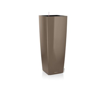 Lechuza Cubico Alto Premium 40 Taupe hoogglans ALL-IN-ONE