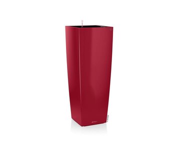 Lechuza Cubico Alto Premium 40 Scharlakenrood hoogglans ALL-IN-ONE