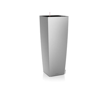 Lechuza Cubico Alto Premium 40 Zilver metallic ALL-IN-ONE