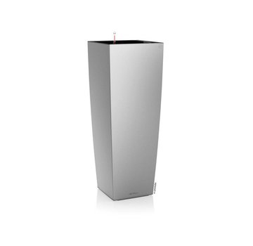 Lechuza Lechuza - Cubico Alto Premium 40 Zilver metallic ALL-IN-ONE