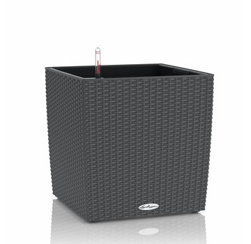 Lechuza Lechuza -   Pflanzgefäß CUBE COTTAGE 50 Granit ALL-IN-ONE Set