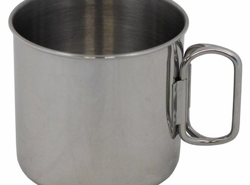 Fox Outdoor Fox Outdoor - Tasse -  Edelstahl -  Klappgriffe -  ca. 450 ml