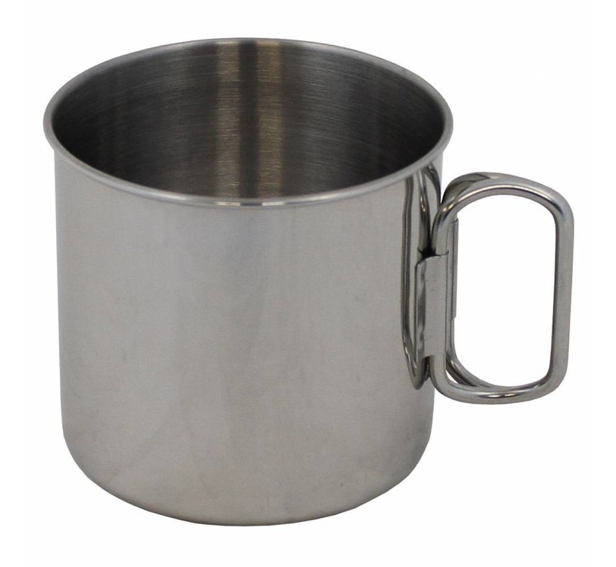 Fox Outdoor - Tasse -  Inox -  poignées pliables -  ca. 450 ml