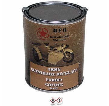 MFH MFH - Army Lack -  COYOTE -  matt -  Dose -  1 l