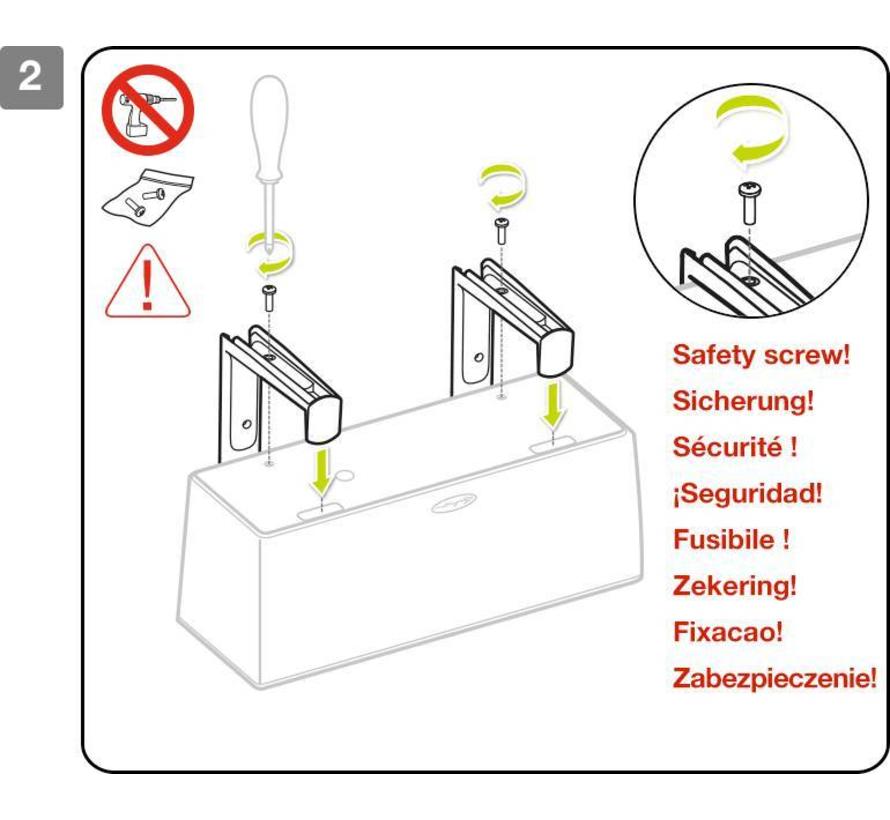 Balconera Balkonkastenhalter Schwarz